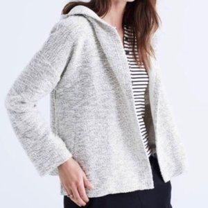 Madewell💕 Textured hooded cardigan